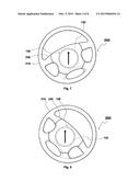 Steering Wheel Input Device Having Gesture Recognition and Angle     Compensation Capabilities diagram and image