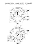 Steering Wheel Input Device Having Gesture Recognition and Angle     Compensation Capabilities diagram and image