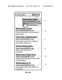 Modifying Search Results Based on Dismissal Action Associated With One or     More of the Search Results diagram and image