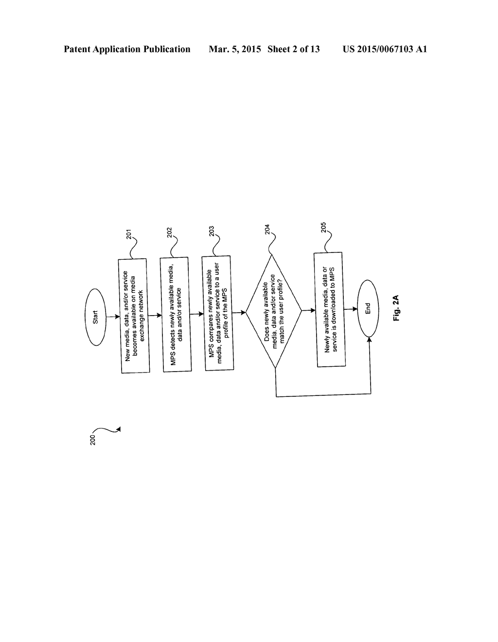 Media processing system automatically offering access to newly available     media in a media exchange network - diagram, schematic, and image 03