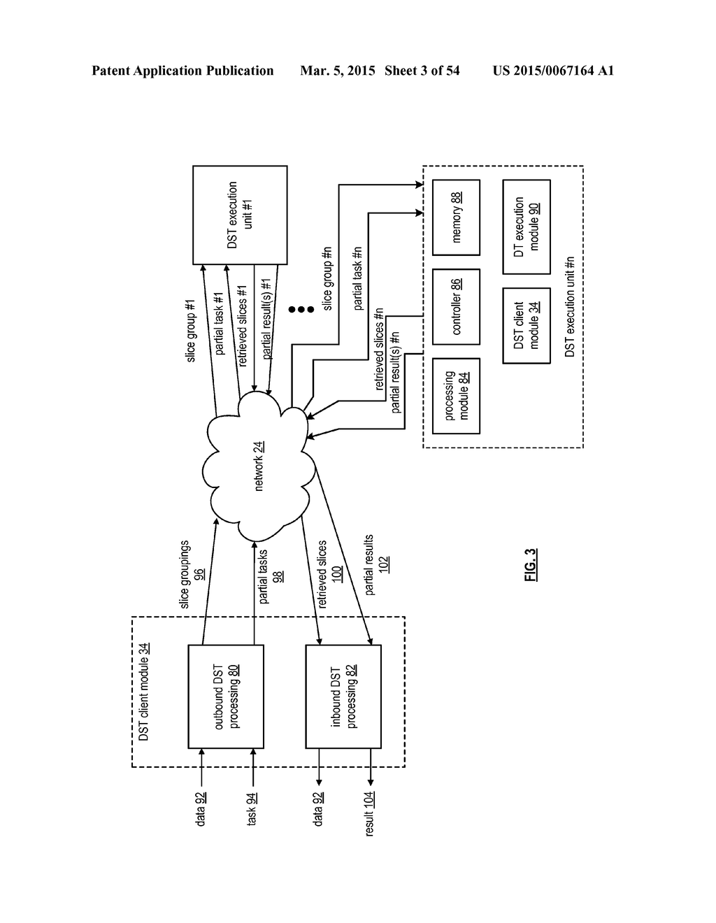 DISPERSED STORAGE WITH COORDINATED EXECUTION AND METHODS FOR USE THEREWITH - diagram, schematic, and image 04