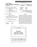 Moving image viewing apparatus diagram and image