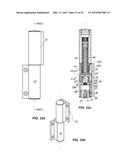 Hinge device for doors, shutters or the like diagram and image