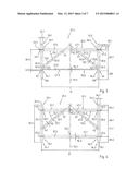 SCAFFOLD AND METHODS FOR INSTALLING OR REMOVING SUCH A SCAFFOLD diagram and image