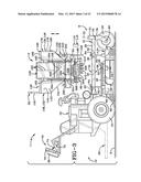 MOWER WITH ATTACHMENT HAVING A HOPPER AND CONVEYOR ASSEMBLY diagram and image