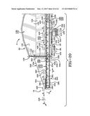 MOWER WITH ATTACHMENT HAVING A HOPPER AND CONVEYOR ASSEMBLY diagram and image