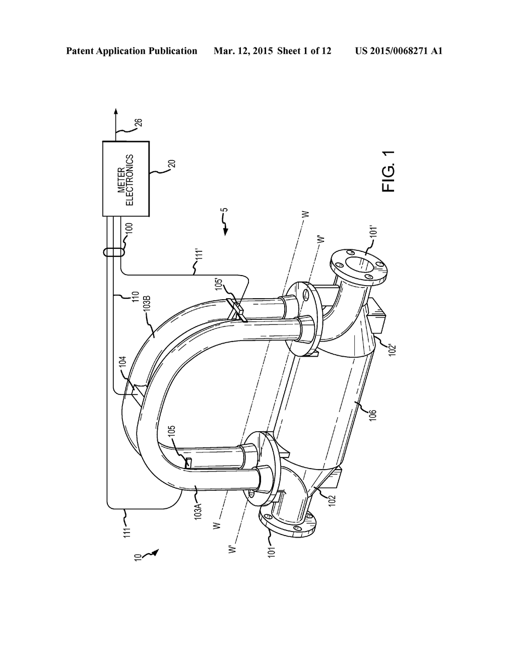 METHOD FOR CALIBRATING A MULTIPLE FLOW CONDUIT FLOW METER - diagram, schematic, and image 02