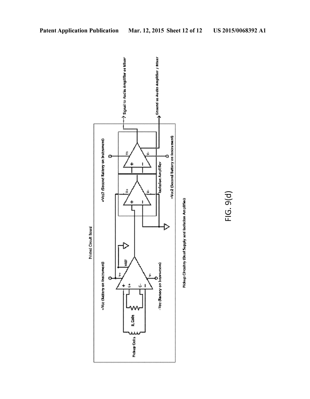 FLEXIBLE PRINTED CIRCUIT BOARD PICKUP FOR STRINGED INSTRUMENTS AND METHOD     OF USING THE SAME - diagram, schematic, and image 13