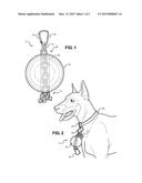 Ball and Chain Link Pet Toy diagram and image