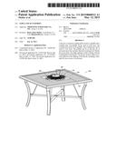 TABLE AND ACCESSORIES diagram and image