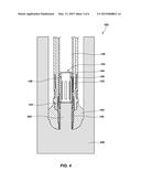 CORING TOOLS INCLUDING CORE SAMPLE FLAP CATCHER AND RELATED METHODS diagram and image