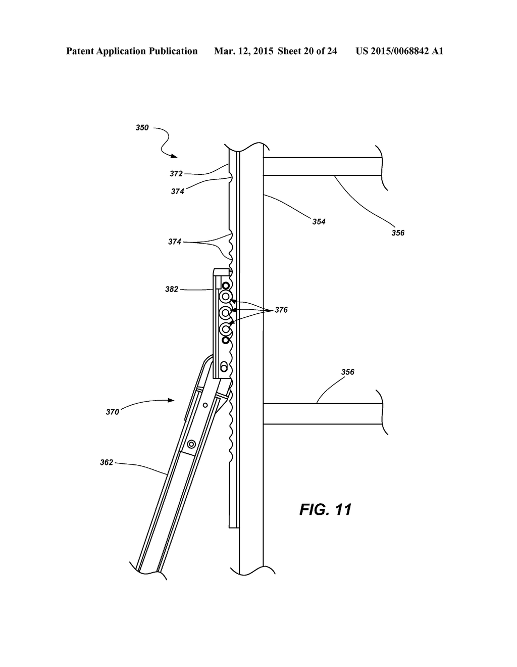 ADJUSTABLE LADDERS, LADDER COMPONENTS AND RELATED METHODS - diagram, schematic, and image 21