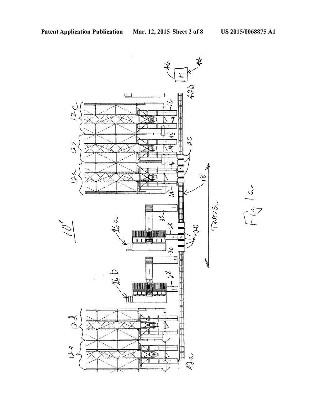 TRANSFER SYSTEM AND MATERIAL-HANDLING SYSTEM AND METHOD USING SUCH     TRANSFER SYSTEM - diagram, schematic, and image 03