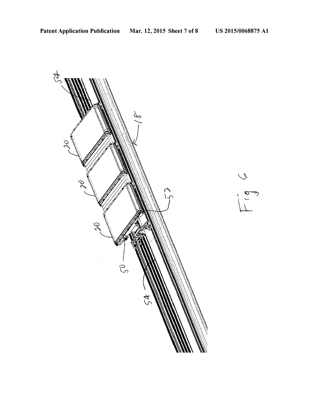 TRANSFER SYSTEM AND MATERIAL-HANDLING SYSTEM AND METHOD USING SUCH     TRANSFER SYSTEM - diagram, schematic, and image 08