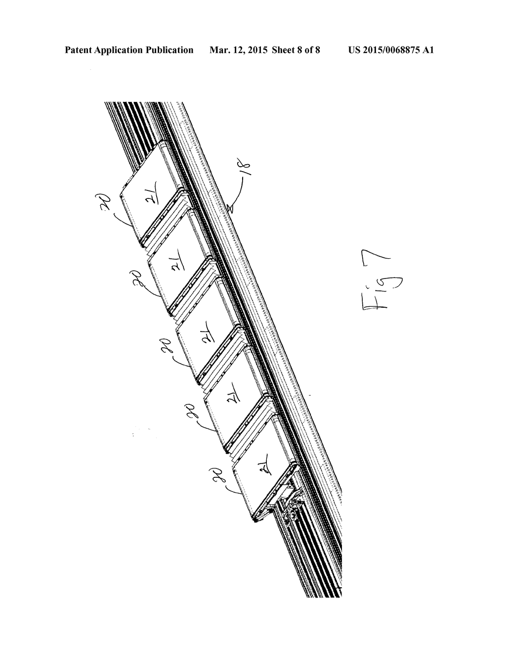 TRANSFER SYSTEM AND MATERIAL-HANDLING SYSTEM AND METHOD USING SUCH     TRANSFER SYSTEM - diagram, schematic, and image 09