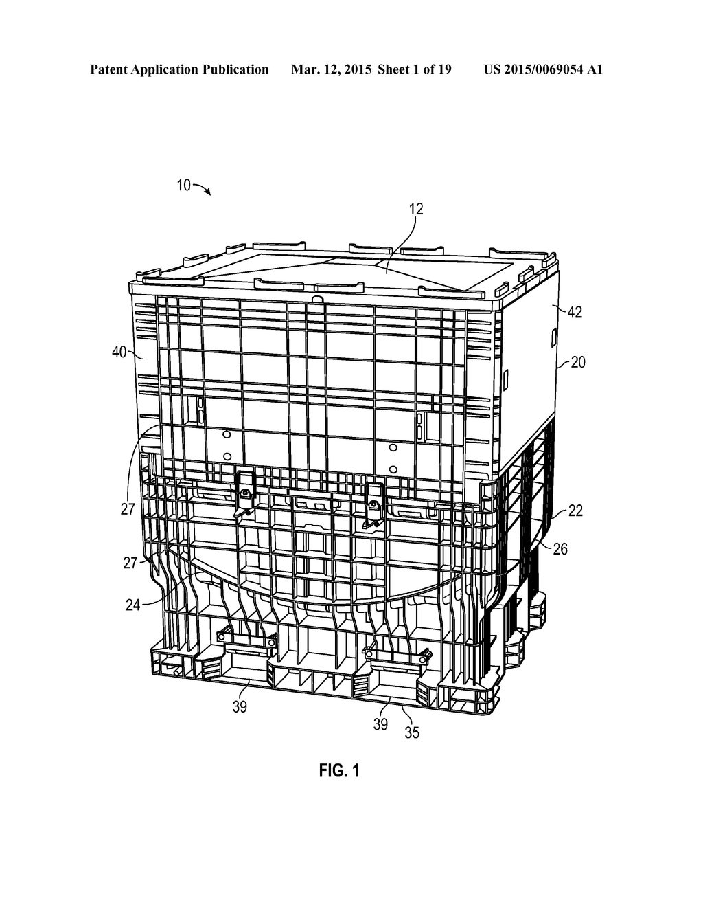 COLLAPSIBLE HOPPER BIN - diagram, schematic, and image 02