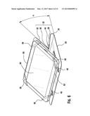 LOW PROFILE PROTECTIVE COVER CONFIGURABLE AS A STAND diagram and image