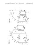 Expandable galley diagram and image