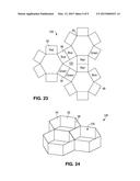 FOLDED 3-D LIGHT SHEETS CONTAINING PRINTED LEDS diagram and image