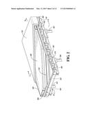 INSULATED FLYING TABLE CONCRETE FORM, ELECTRICALLY HEATED FLYING TABLE     CONCRETE FORM AND METHOD OF ACCELERATING CONCRETE CURING USING SAME diagram and image