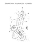 TRANSPORTATION DEVICE WITH PIVOTING AXLE diagram and image