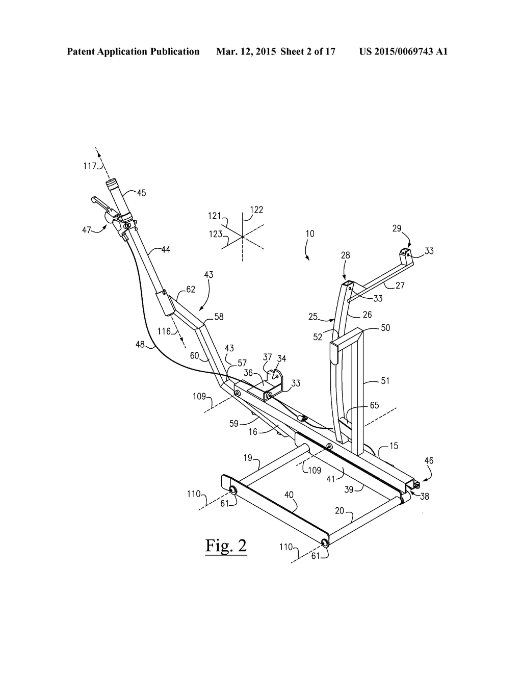 LIFT SYSTEM AND APPARATUS FOR USE WITH MOTORIZED TRICYCLES - diagram, schematic, and image 03