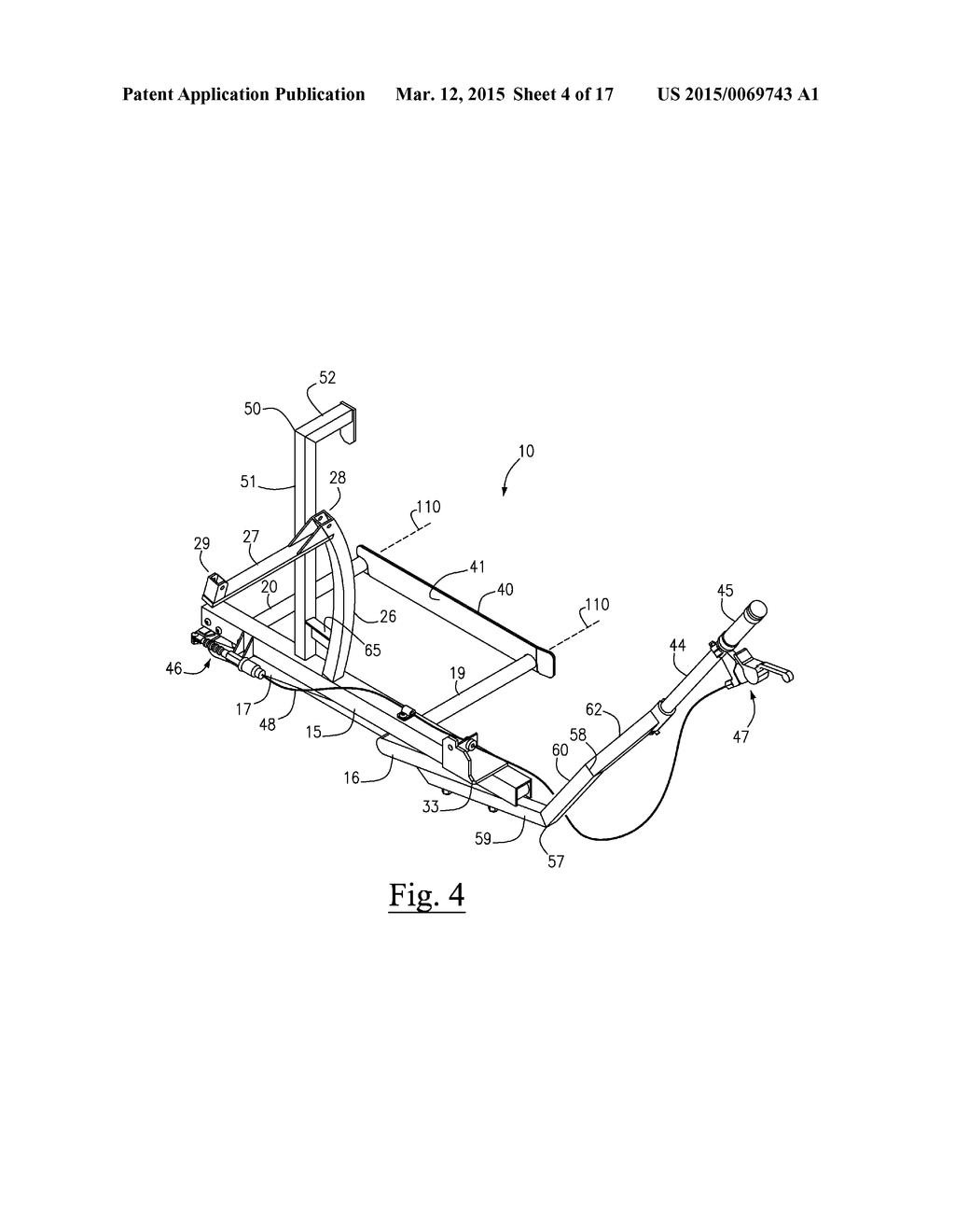 LIFT SYSTEM AND APPARATUS FOR USE WITH MOTORIZED TRICYCLES - diagram, schematic, and image 05