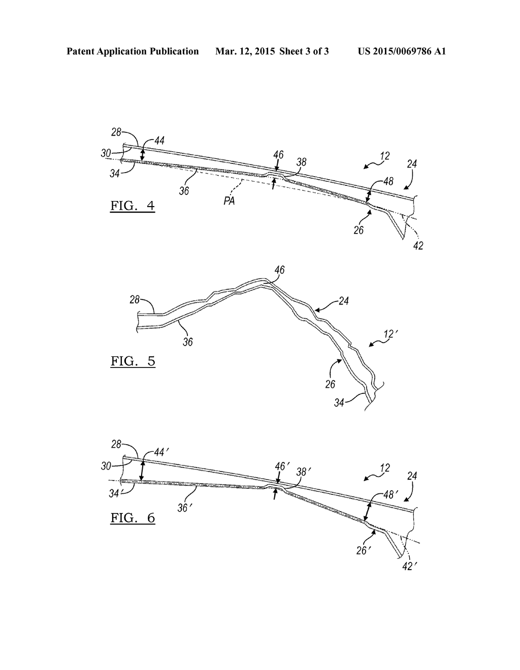 HOOD STRUCTURE FOR AUTOMOTIVE VEHICLE - diagram, schematic, and image 04