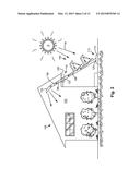 Solar Concentrator with Integrated Tracking and Light Delivery System with     Summation diagram and image