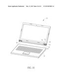 ELECTRONIC DEVICE WITH EASY ASSEMBLY FUNCTION AND RELATED COMPUTER SYSTEM diagram and image