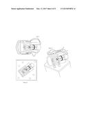 Multiple Function LED Projection Light Having Built-In Motor Means diagram and image