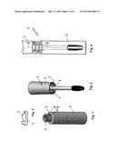 SIMPLIFIED SEALING CAP WITH THREAD OR BAYONET CLOSURE AND ONE-PIECE     APPLICATOR EQUIPPED THEREWITH diagram and image