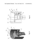 SIMPLIFIED SEALING CAP WITH THREAD OR BAYONET CLOSURE AND ONE-PIECE     APPLICATOR EQUIPPED THEREWITH diagram and image