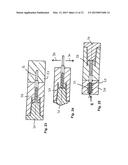 SIMPLIFIED SEALING CAP WITH THREAD OR BAYONET CLOSURE AND ONE-PIECE     APPLICATOR EQUIPPED THEREWITH diagram and image