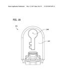 RING BINDER MECHANISM WITH SELF-LOCKING ACTUATOR diagram and image