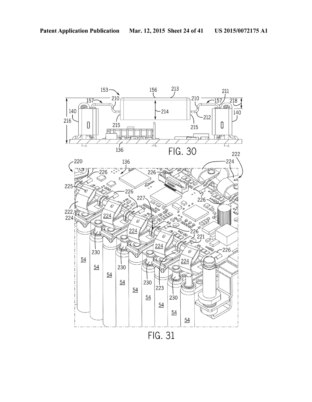 SYSTEM AND METHOD FOR VENTING PRESSURIZED GAS FROM A BATTERY MODULE - diagram, schematic, and image 25