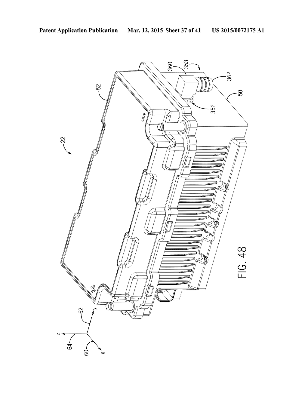 SYSTEM AND METHOD FOR VENTING PRESSURIZED GAS FROM A BATTERY MODULE - diagram, schematic, and image 38