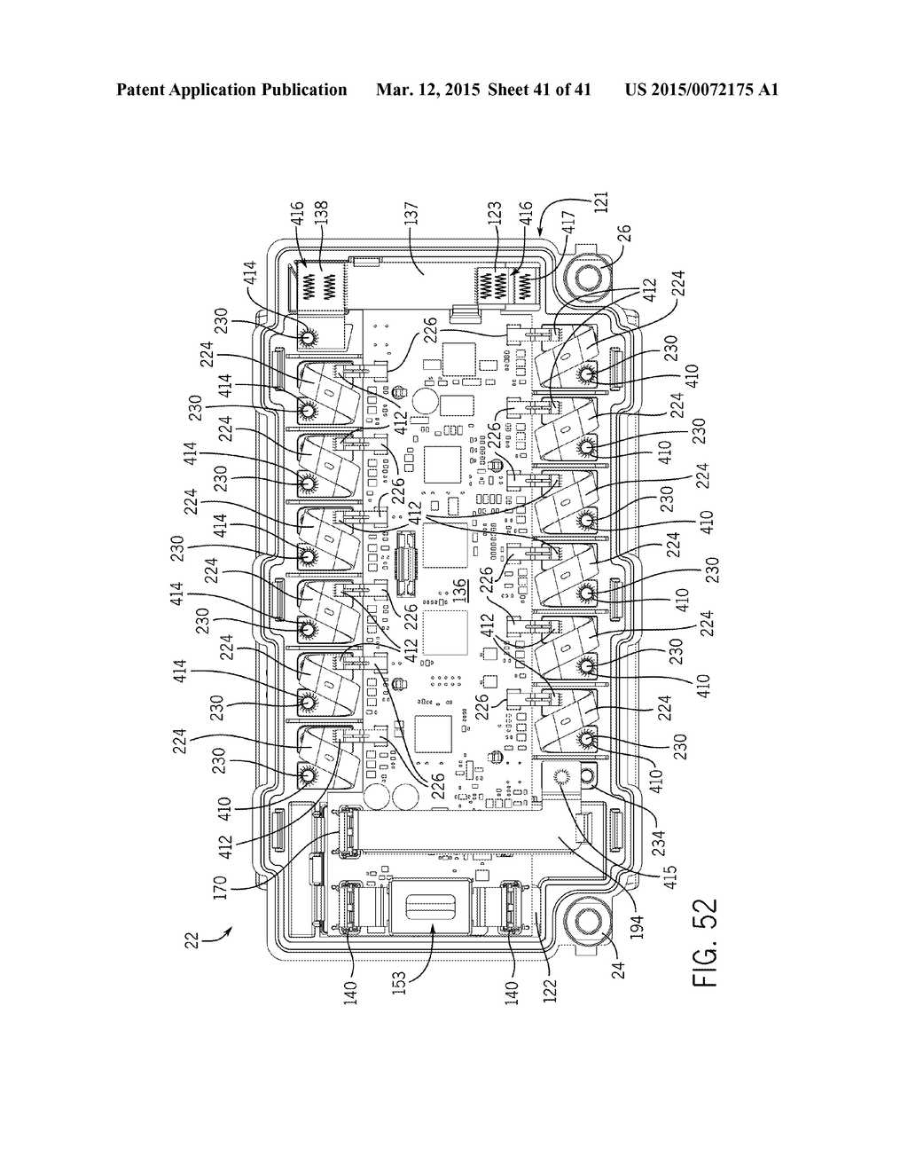 SYSTEM AND METHOD FOR VENTING PRESSURIZED GAS FROM A BATTERY MODULE - diagram, schematic, and image 42