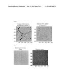 PROCESS FOR CONTROLLING THE PERIOD OF A NANOSTRUCTURED ASSEMBLAGE     COMPRISING A BLEND OF BLOCK COPOLYMERS diagram and image