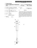 SURGICAL INSTRUMENT AND METHOD diagram and image