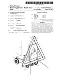 REMOTE-CONTROLLED MOBILE WARNING SIGN diagram and image