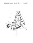 REMOTE-CONTROLLED MOBILE WARNING SIGN diagram and image