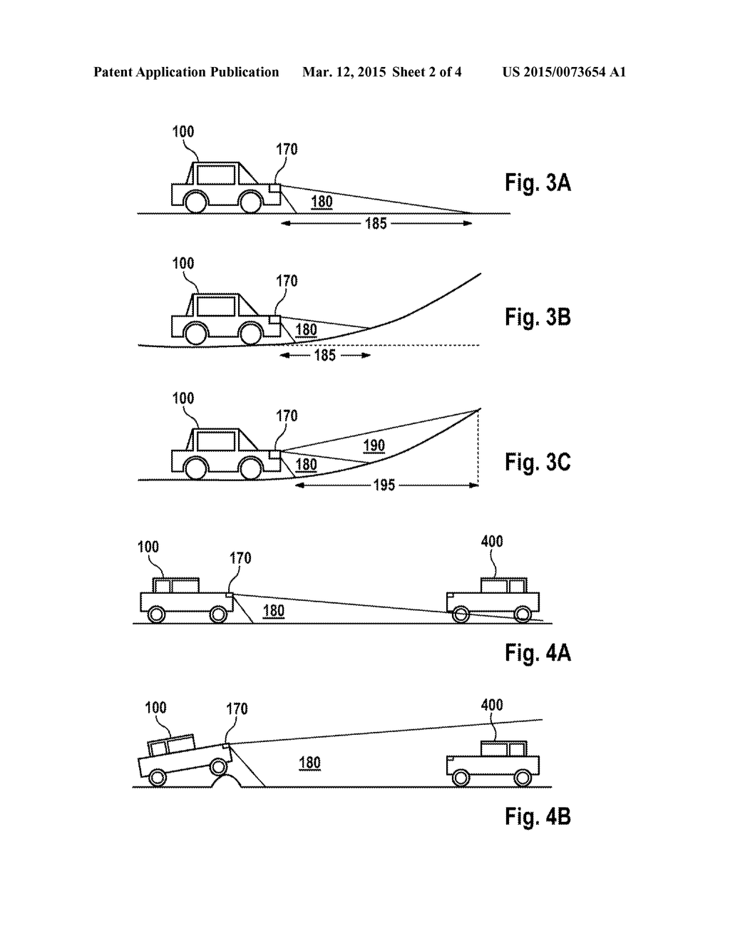 METHOD FOR DETERMINING A ROADWAY IRREGULARITY IN A ROADWAY SECTION     ILLUMINATED BY AT LEAST ONE HEADLIGHT OF A VEHICLE AND METHOD FOR     CONTROLLING A LIGHT EMISSION OF AT LEAST ONE HEADLIGHT OF A VEHICLE - diagram, schematic, and image 03