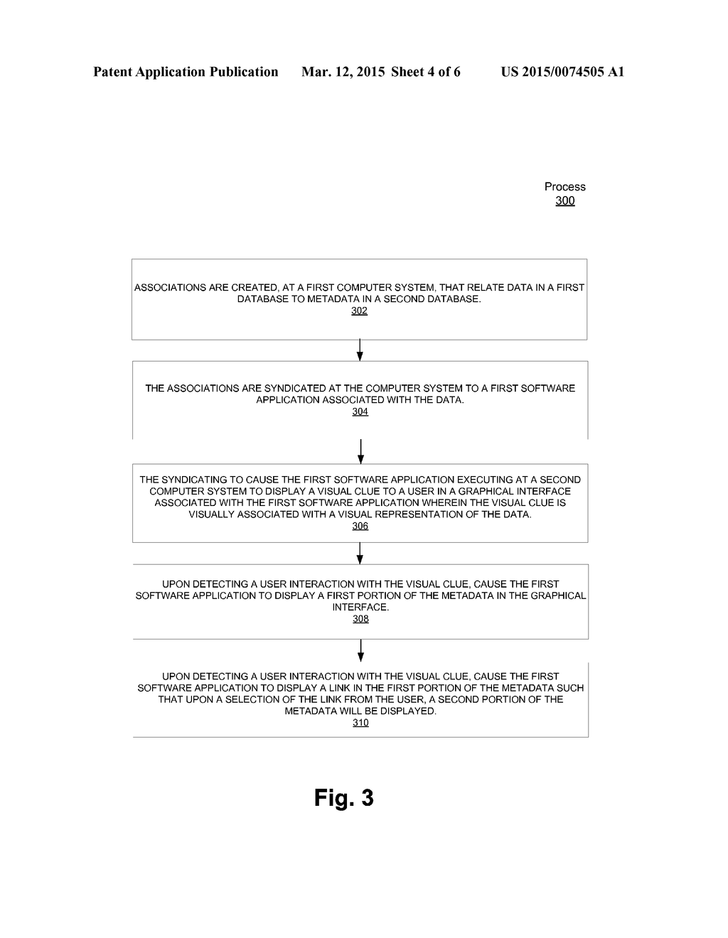 SYNDICATION OF ASSOCIATIONS RELATING DATA AND METADATA - diagram, schematic, and image 05