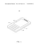 PORTABLE ELECTRONIC DEVICE AND METHOD FOR CONTROLLING DISPLAYED     INFORMATION THEREOF diagram and image