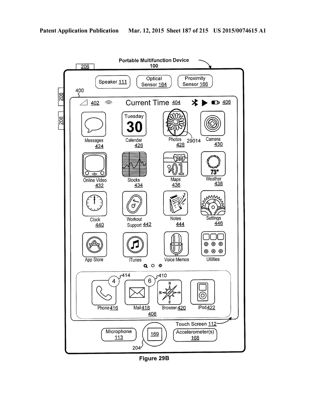 DEVICE, METHOD, AND GRAPHICAL USER INTERFACE FOR MANIPULATING USER     INTERFACES BASED ON FINGERPRINT SENSOR INPUTS - diagram, schematic, and image 188