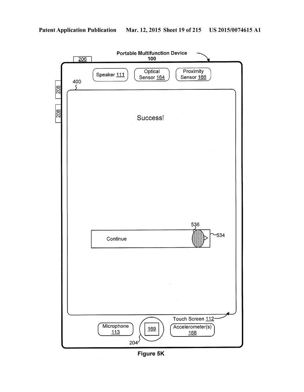 DEVICE, METHOD, AND GRAPHICAL USER INTERFACE FOR MANIPULATING USER     INTERFACES BASED ON FINGERPRINT SENSOR INPUTS - diagram, schematic, and image 20