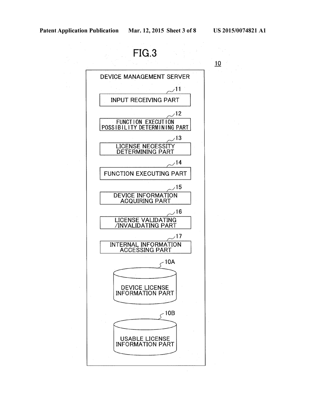 DEVICE MANAGEMENT APPARATUS, DEVICE MANAGEMENT SYSTEM AND DEVICE     MANAGEMENT METHOD - diagram, schematic, and image 04