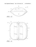 CHARCOAL BRIQUET HAVING A GROOVED SURFACE diagram and image