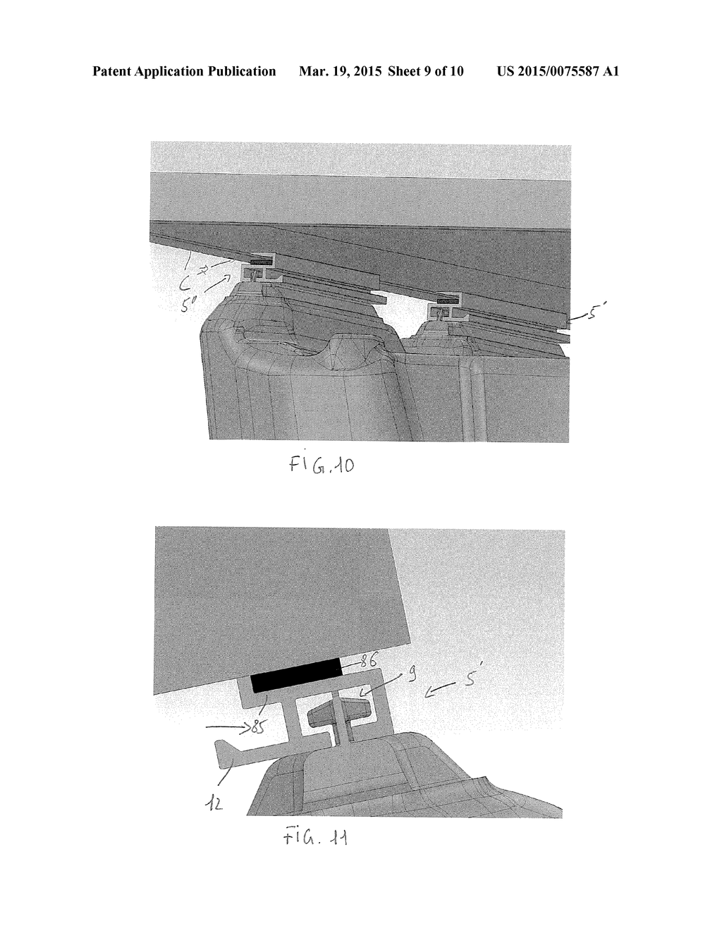 METHOD FOR ATTACHING A PHOTOVOLTAIC PANEL - diagram, schematic, and image 10